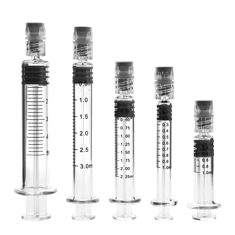 预装长硼硅酸盐玻璃注射器